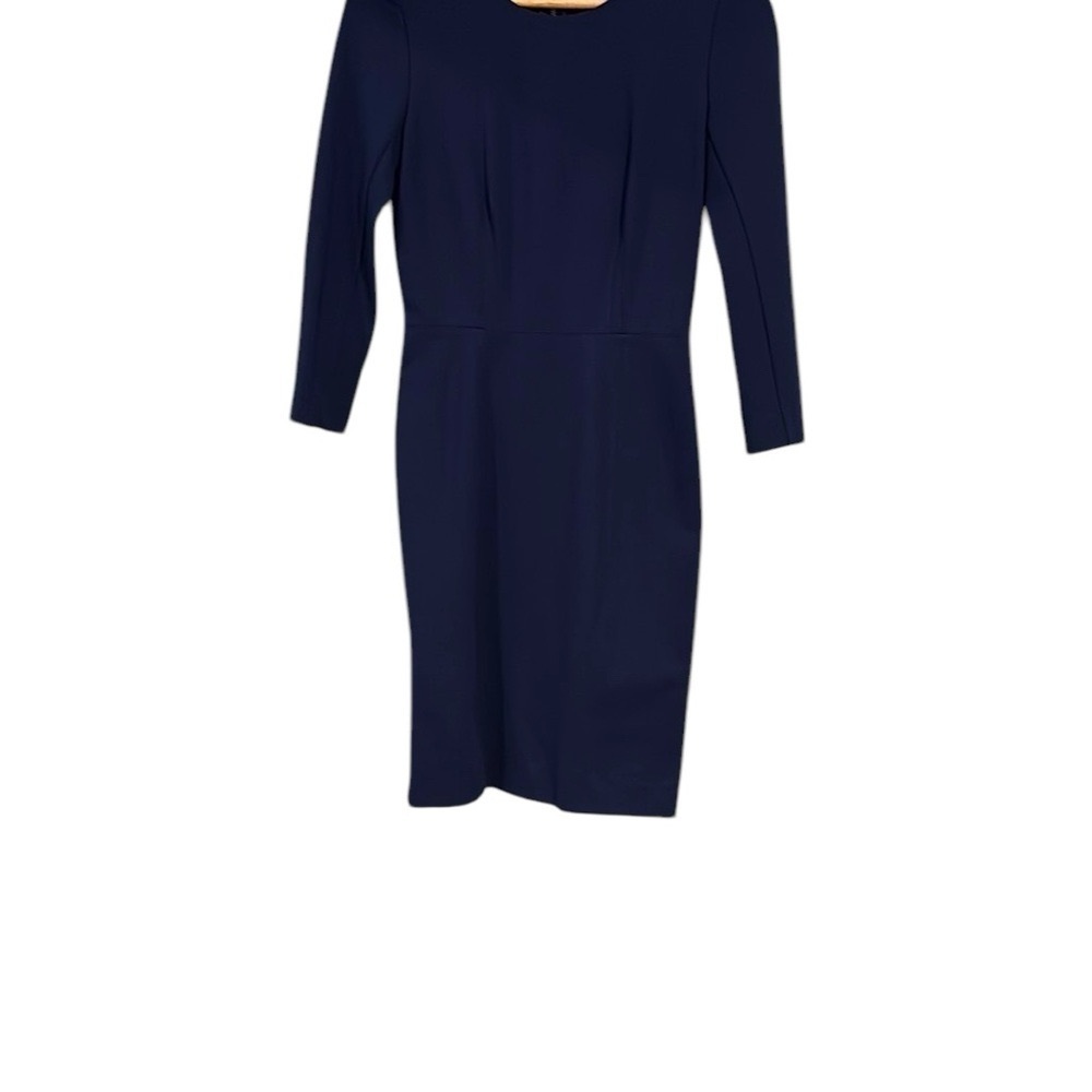 Elegant Navy Blue Dress